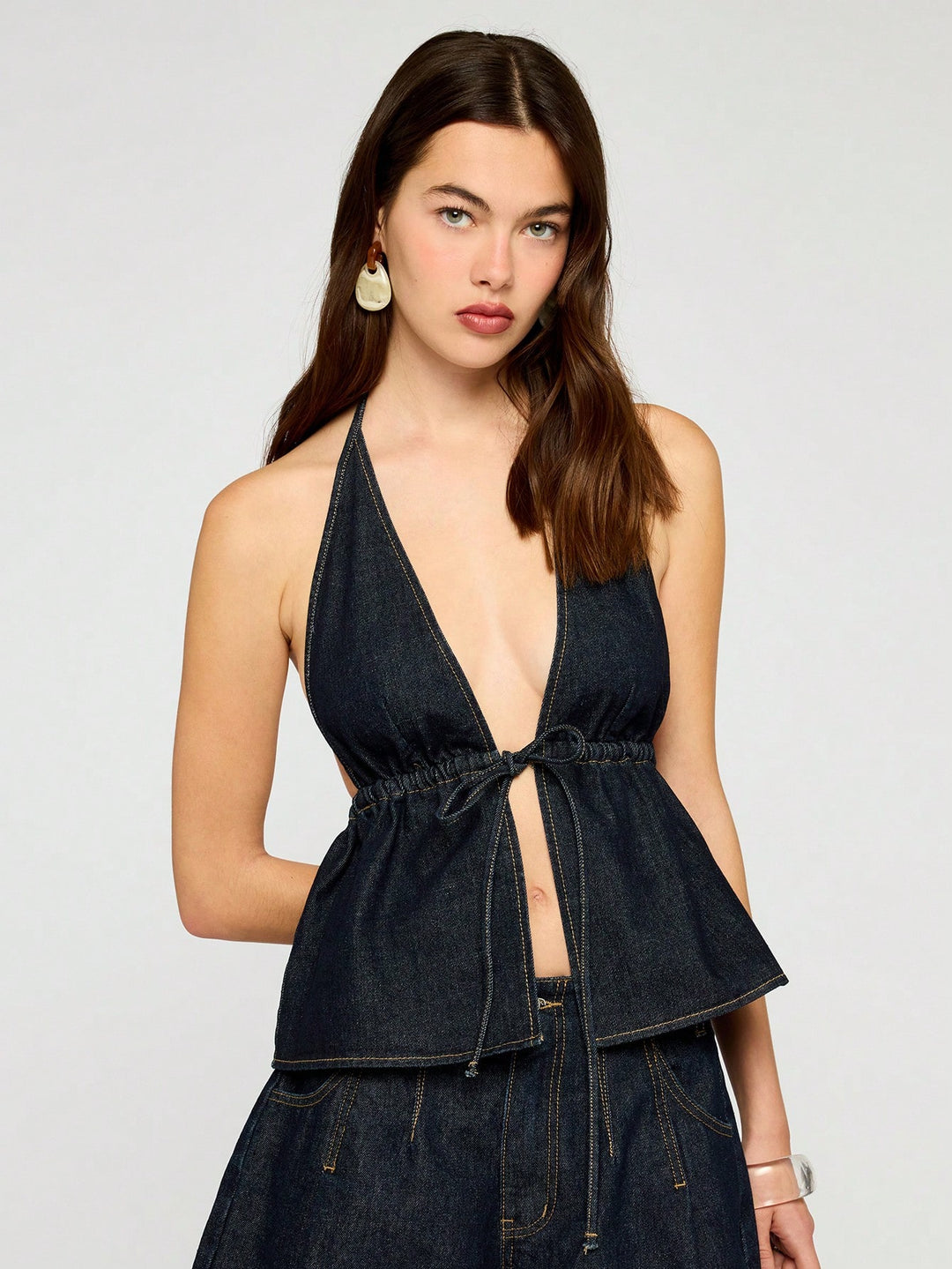 Top SHEIN, negru