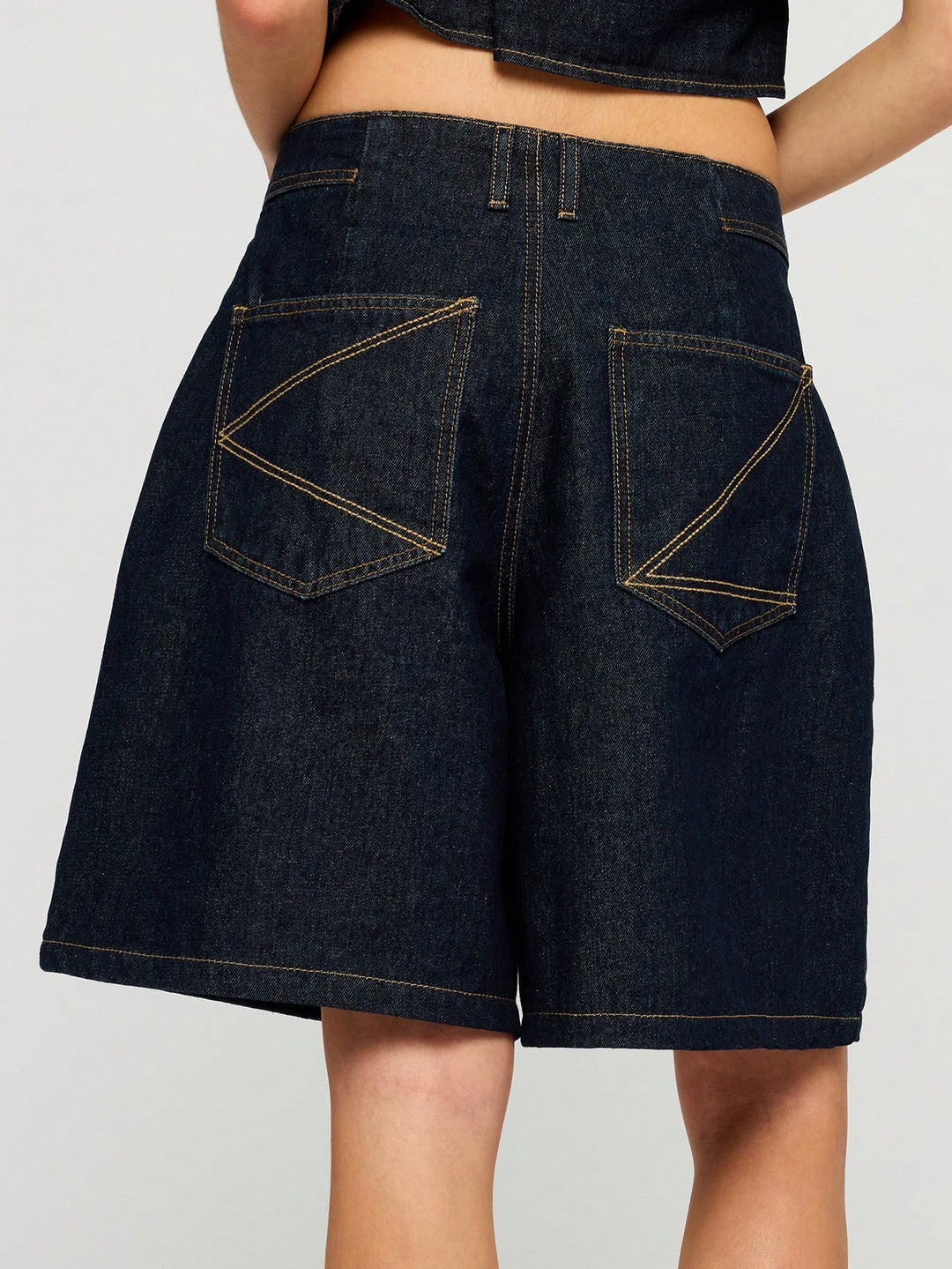 Pantaloni scurți SHEIN, negru