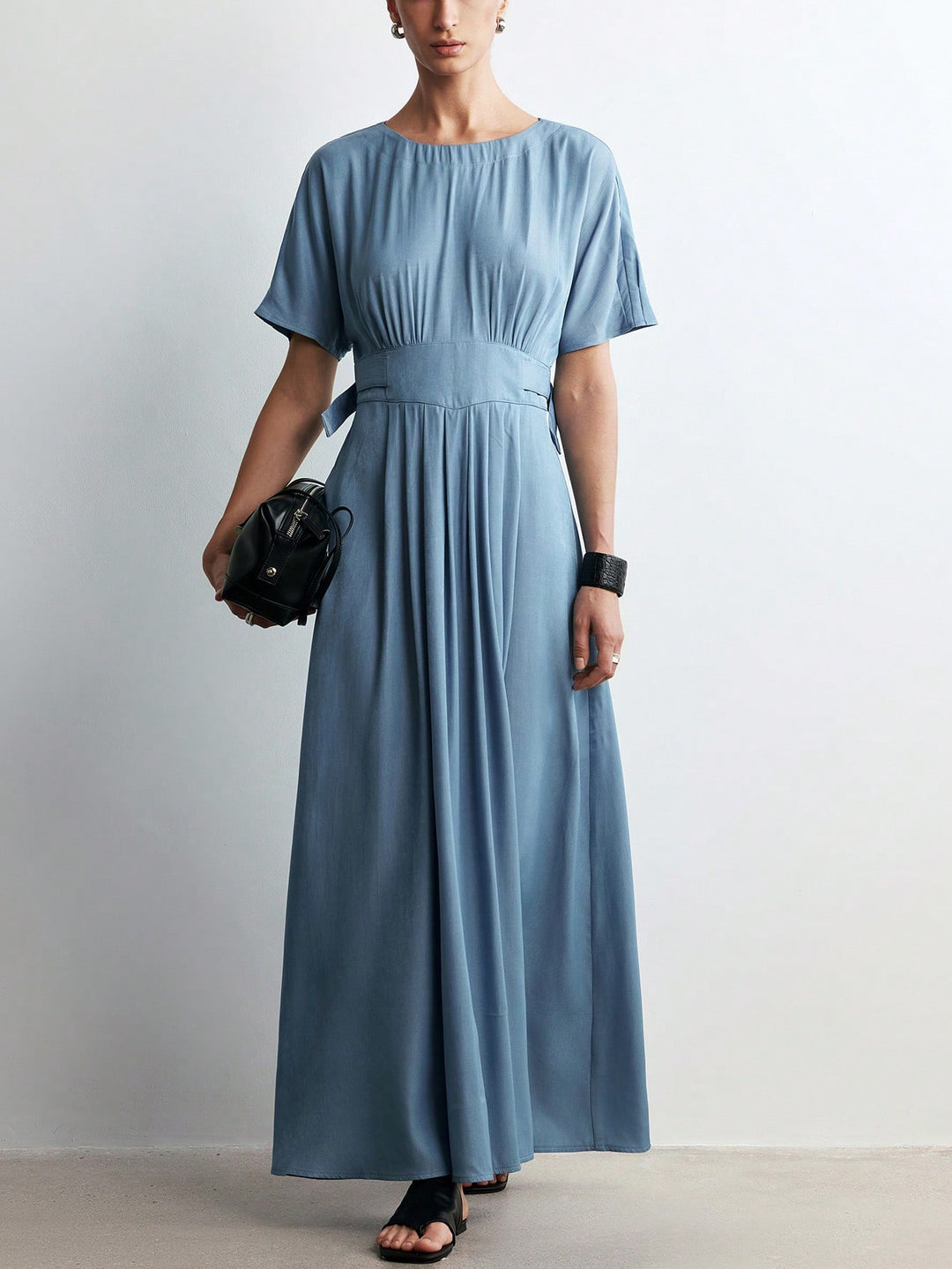 Rochie midi SHEIN, albastru