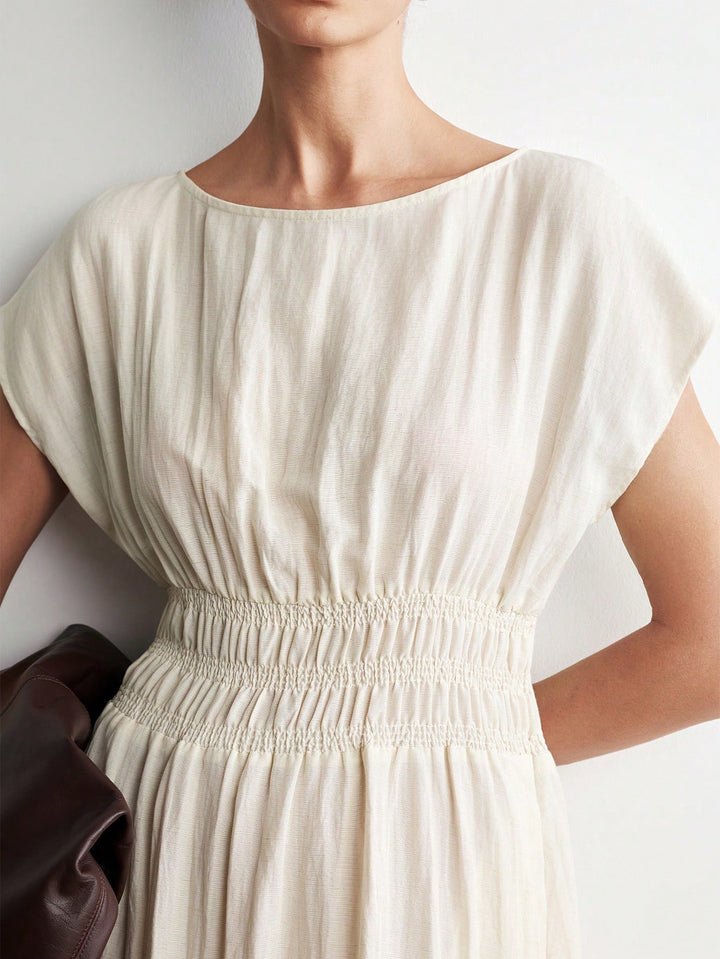 Rochie maxi SHEIN, bej