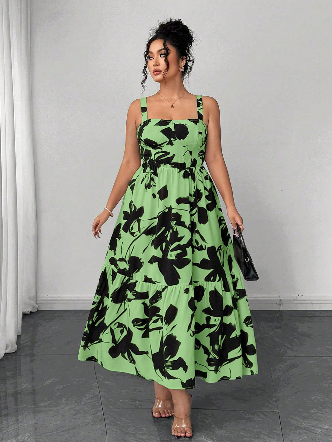 Rochie SHEIN, verde