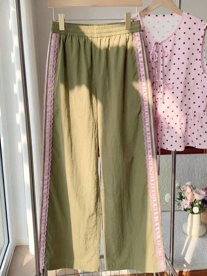 Pantaloni SHEIN, verde