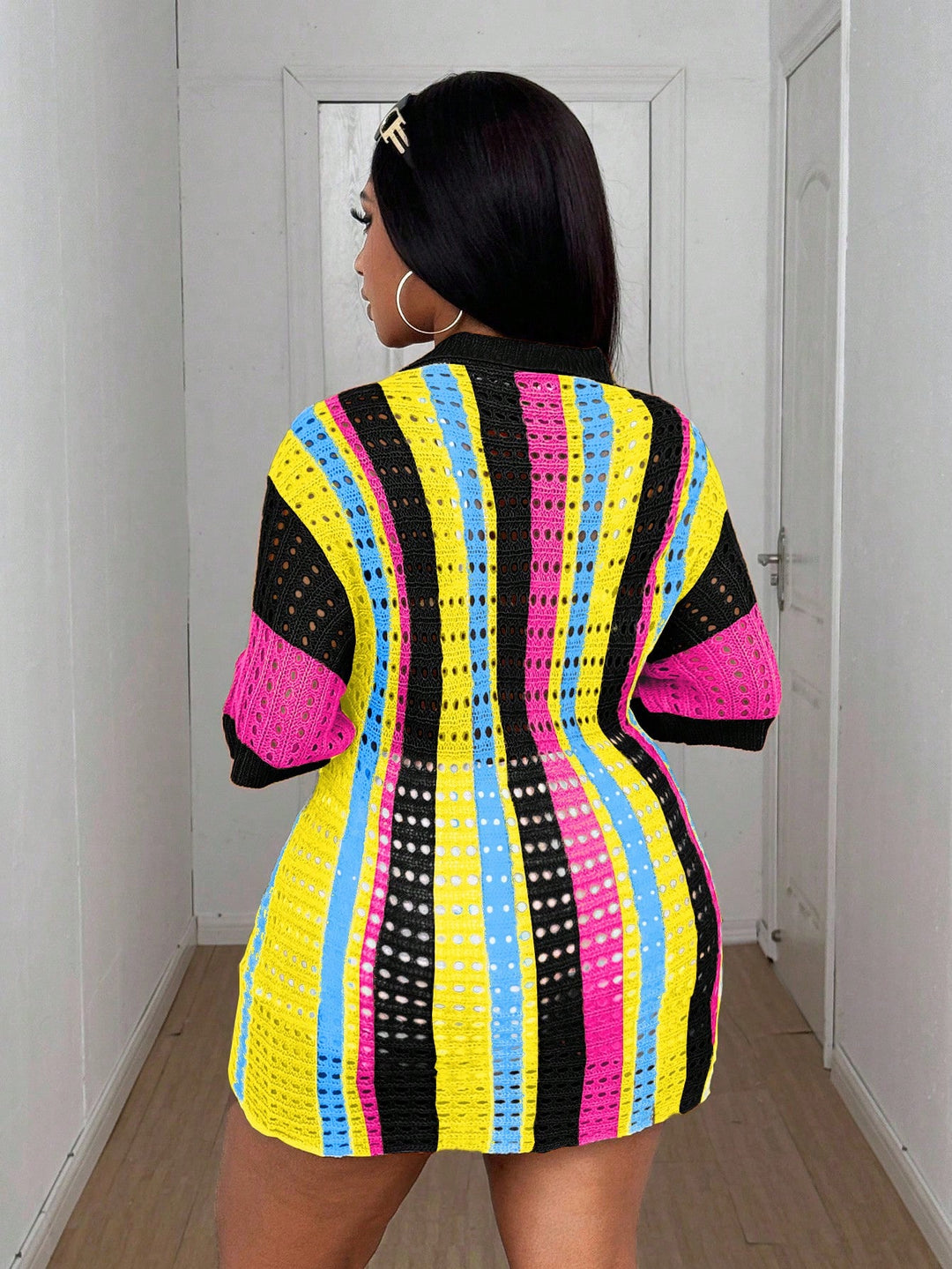 Cardigan SHEIN, mix culori