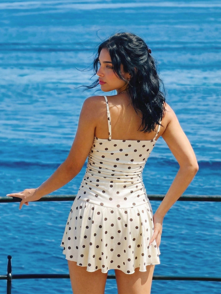Rochie mini SHEIN, kaki