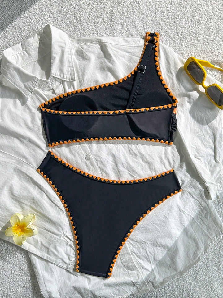 Set bikini SHEIN, negru