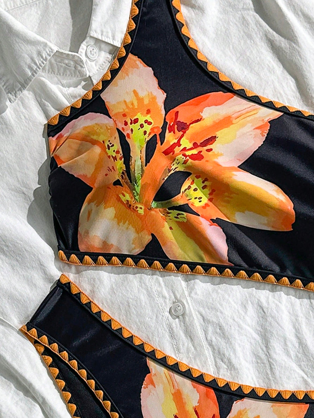 Set bikini SHEIN, negru