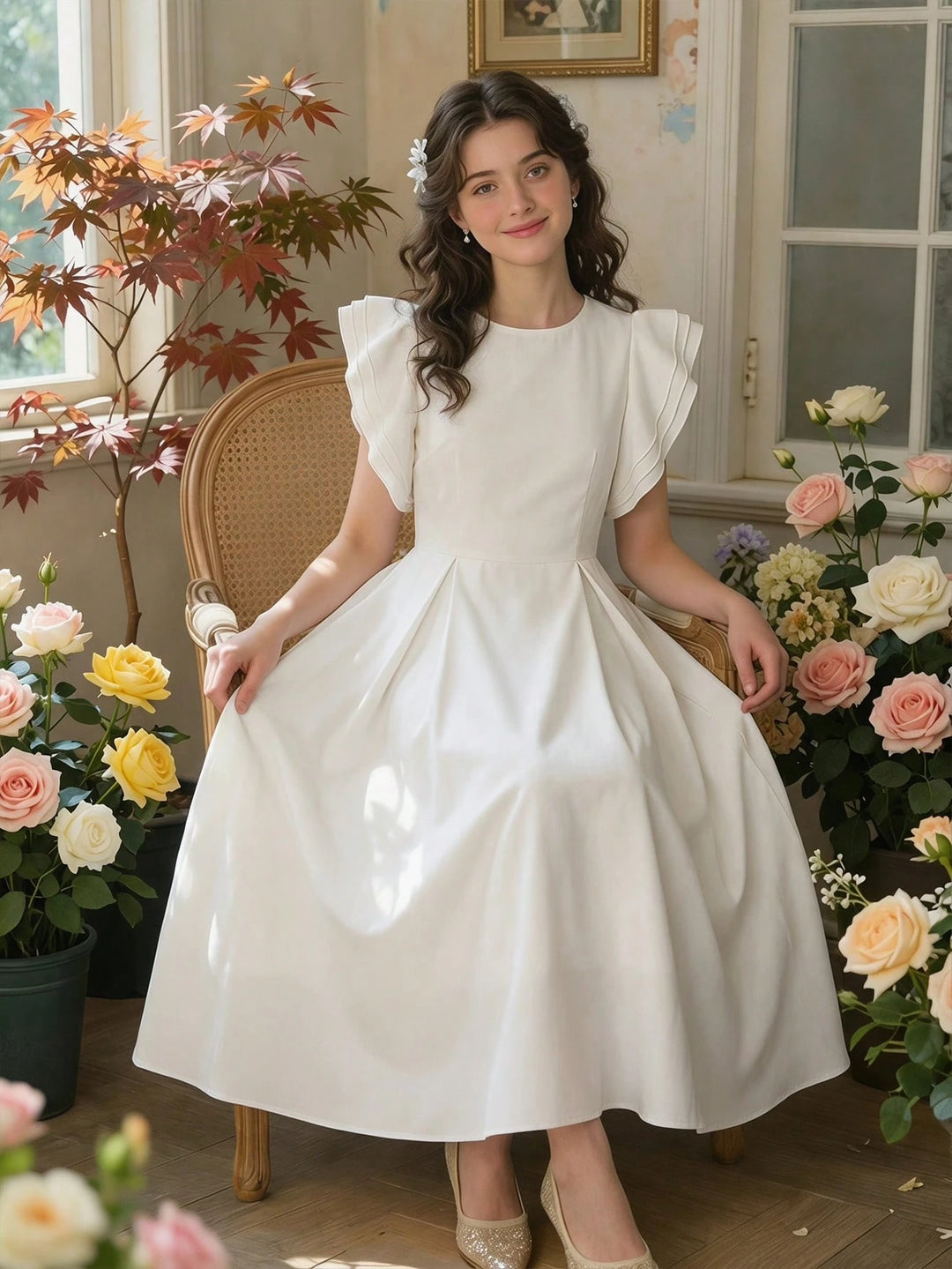 Rochie SHEIN, alb