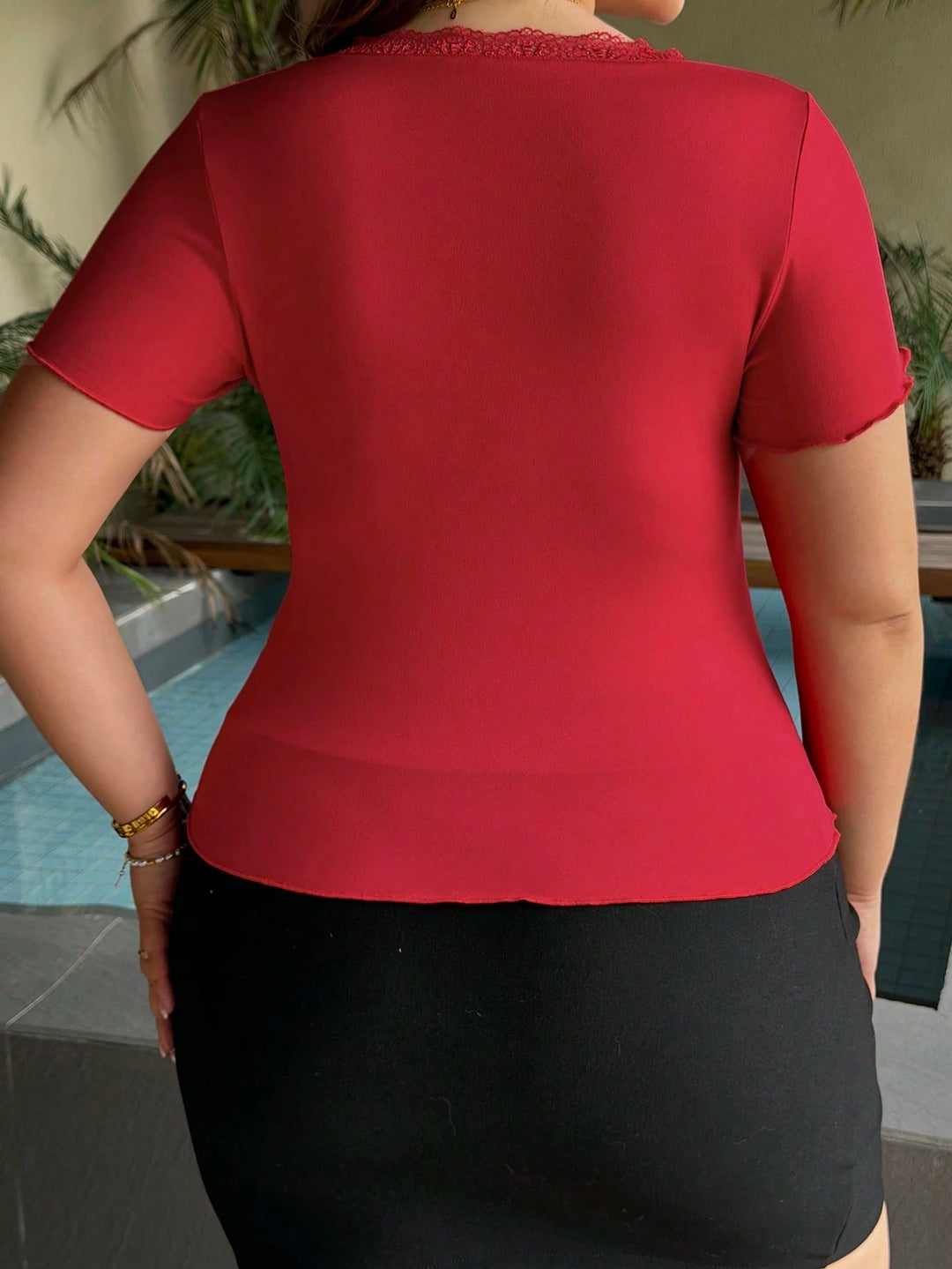 Tricou SHEIN, roșu
