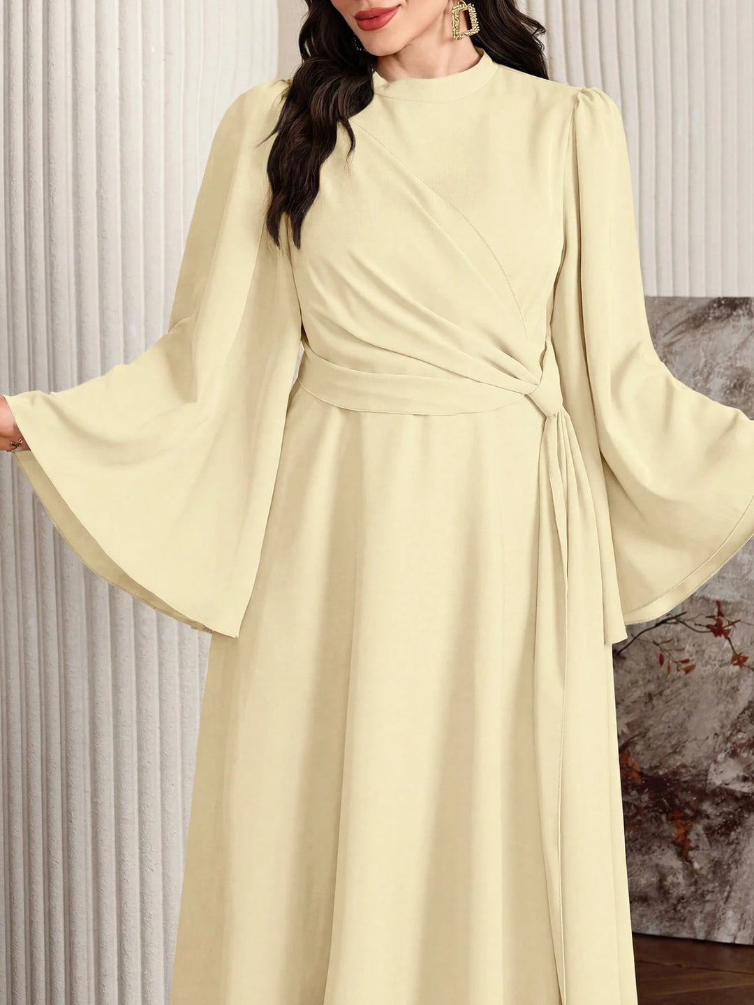 Rochie maxi SHEIN, galben