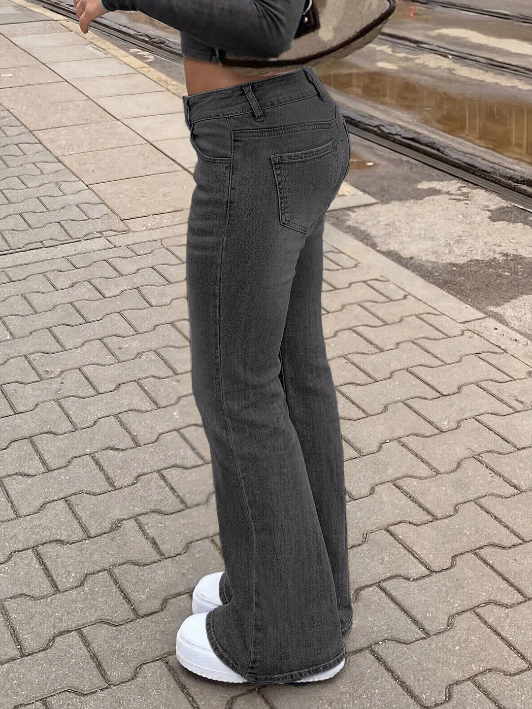 Jeans SHEIN, gri