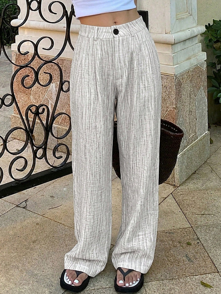 Pantaloni SHEIN, alb