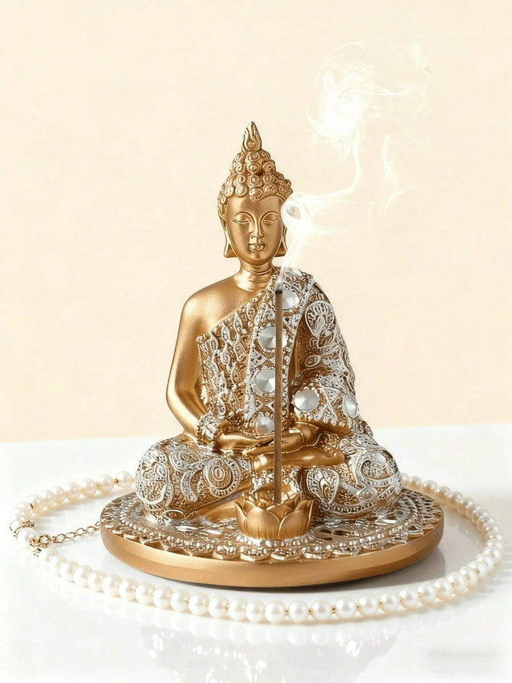 Suport pentru lumânări buddha SHEIN, mix culori