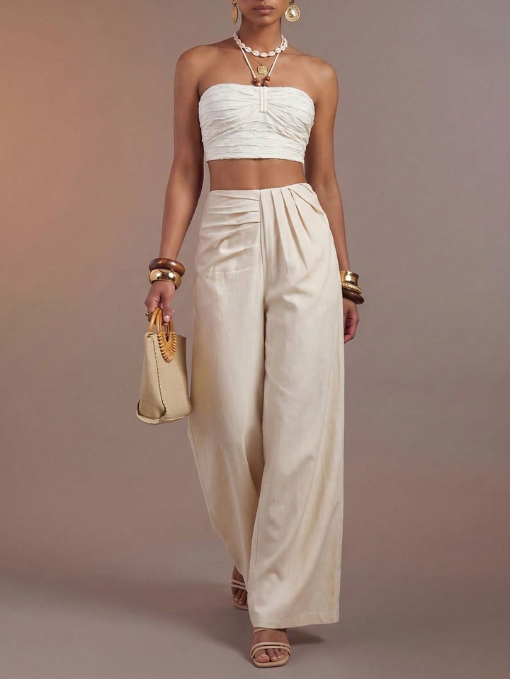 Pantaloni SHEIN, portocaliu