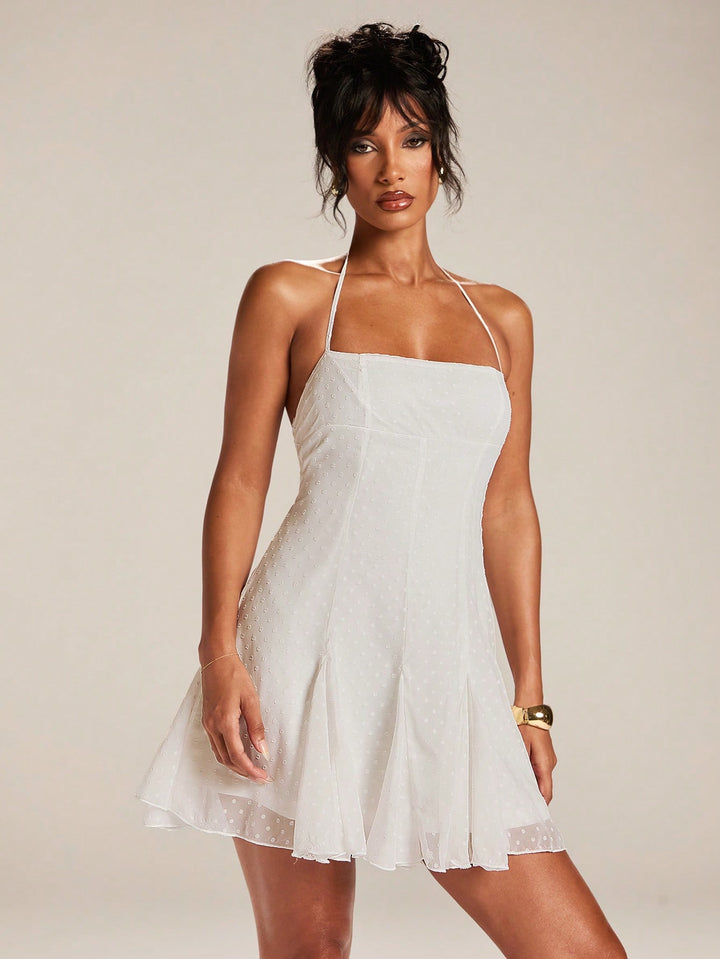 Rochie mini SHEIN, alb