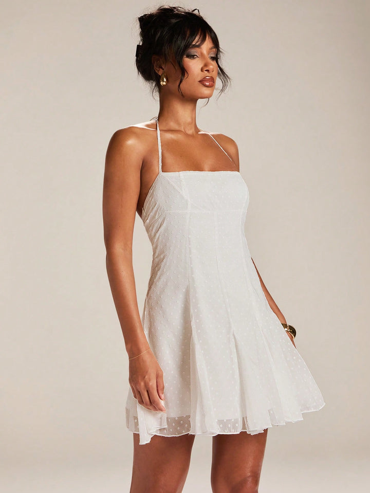 Rochie mini SHEIN, alb