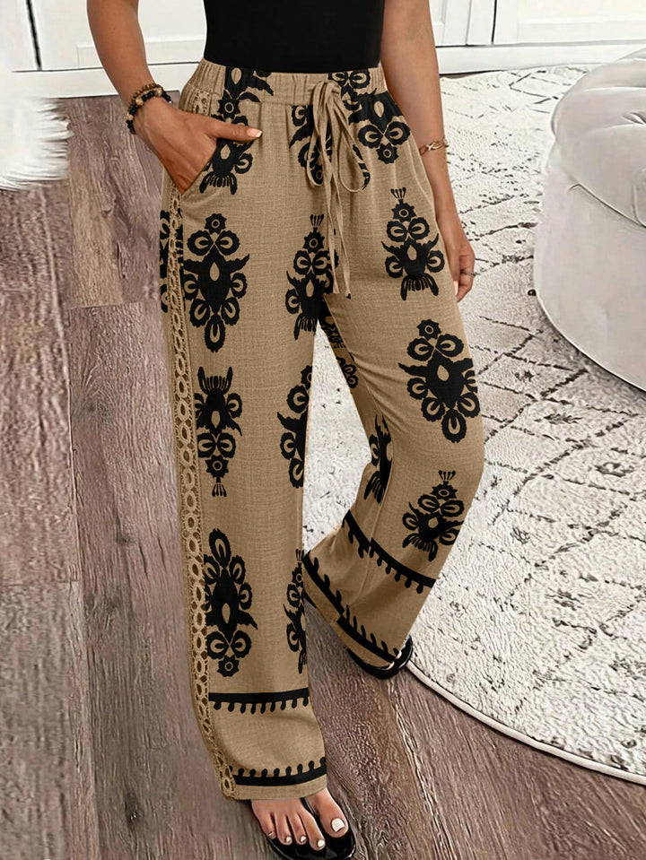 Pantaloni SHEIN, galben