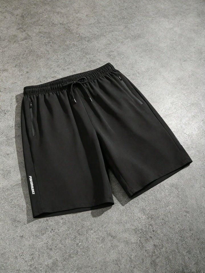 Pantaloni scurți SHEIN, negru