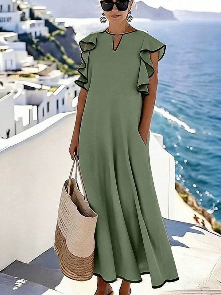 Rochie scurtă SHEIN, verde