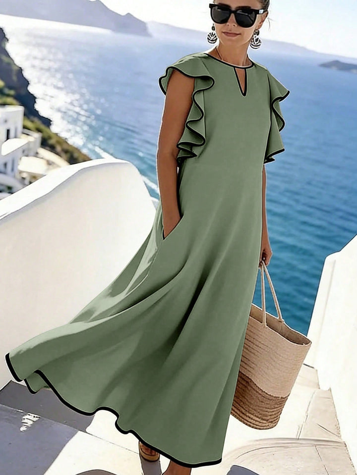 Rochie scurtă SHEIN, verde