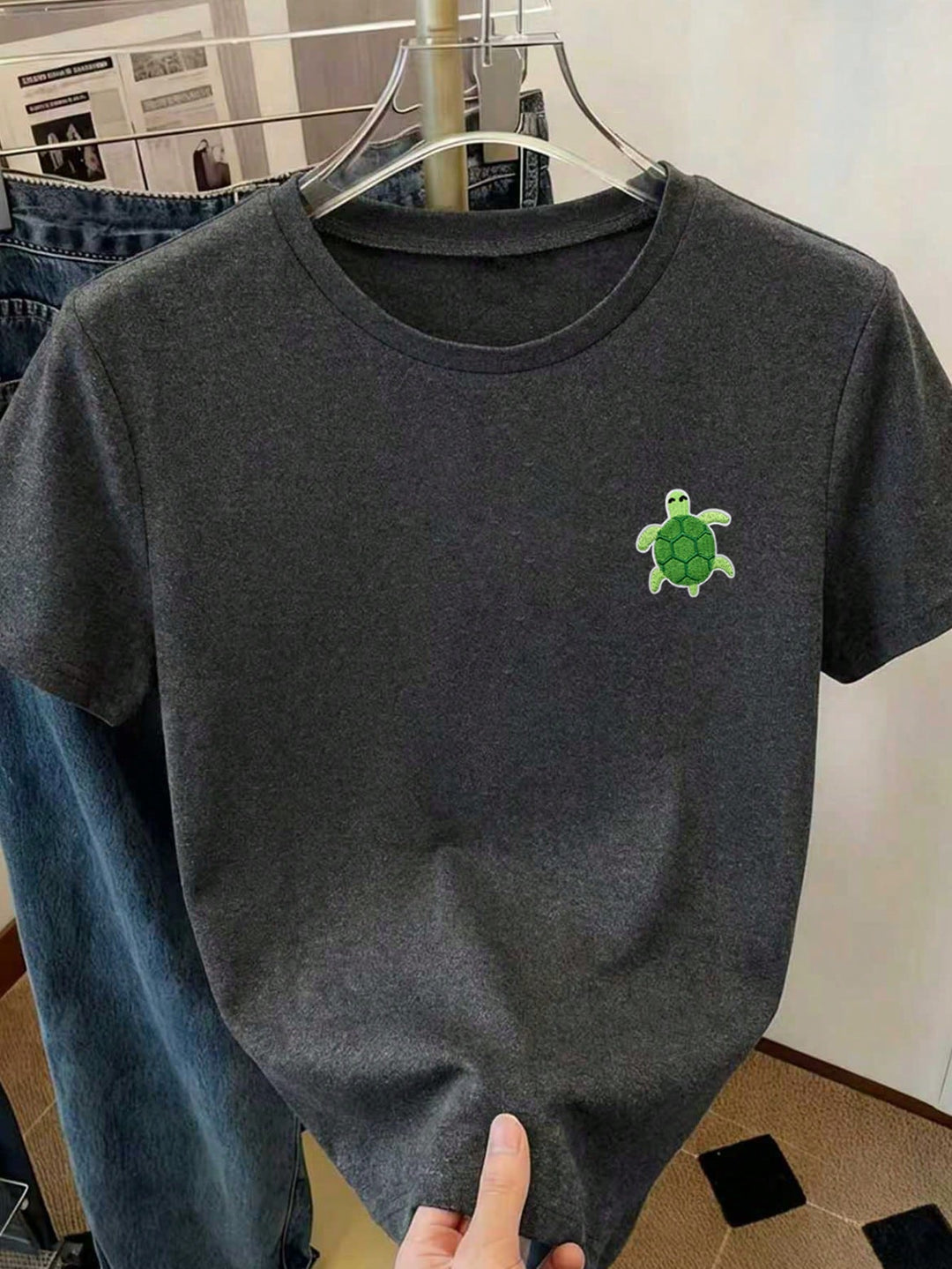 Tricou SHEIN, gri