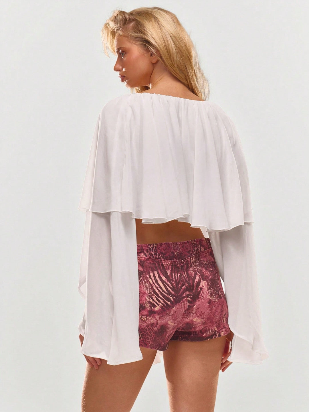 Top SHEIN, alb