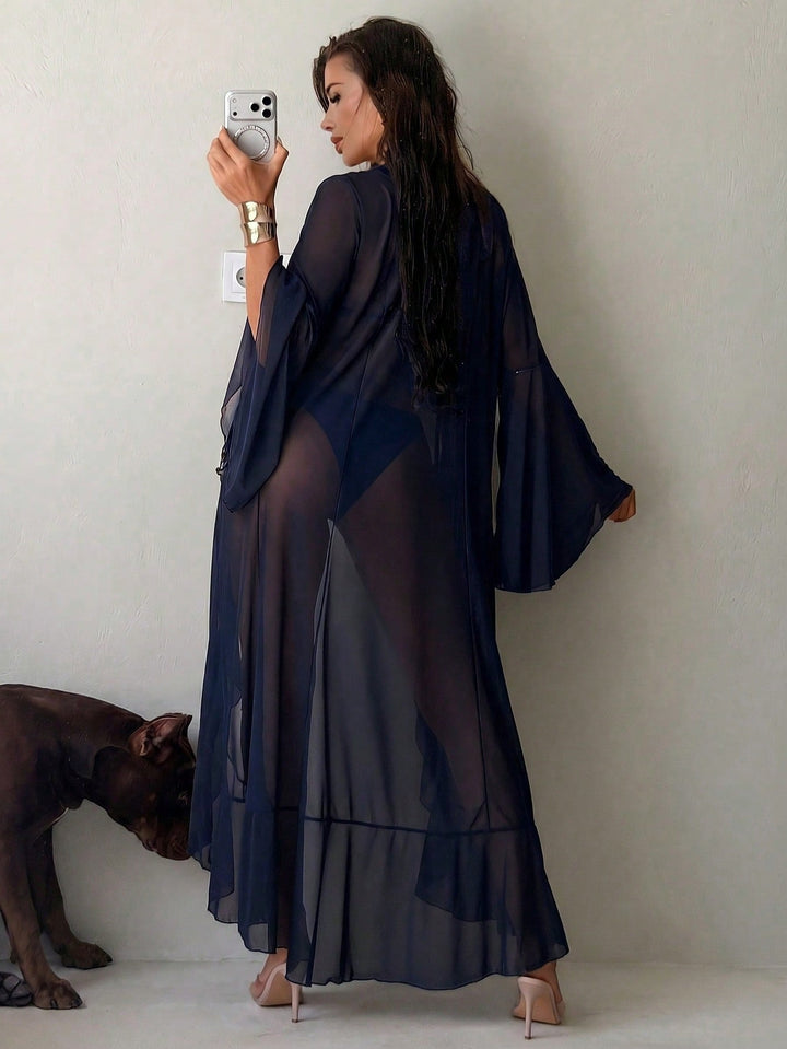 Kimono SHEIN, albastru