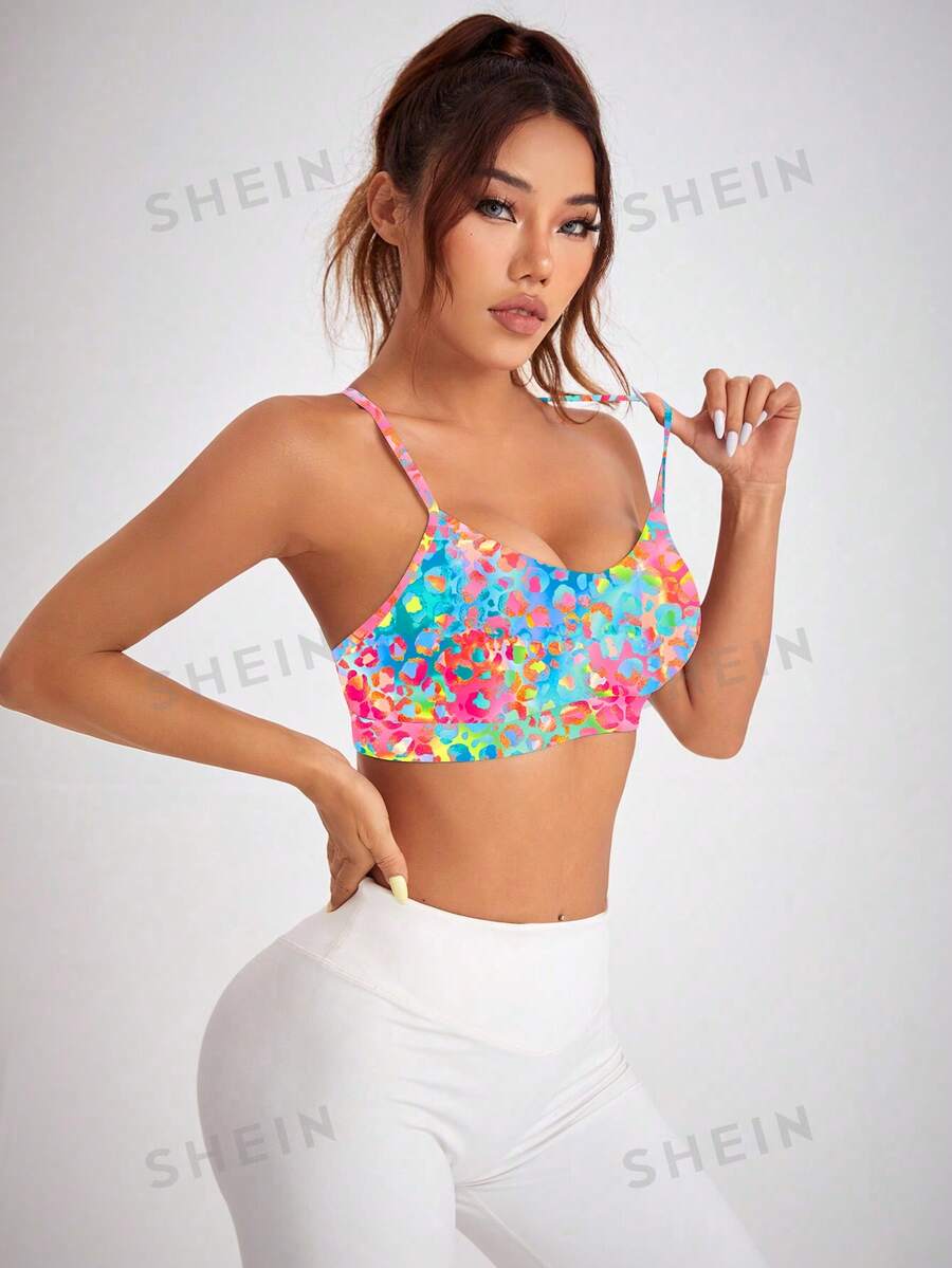 Bustieră sport SHEIN, mix culori