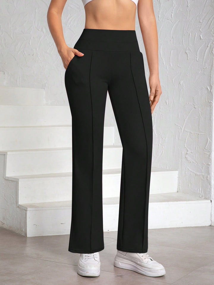 Pantaloni SHEIN, negru