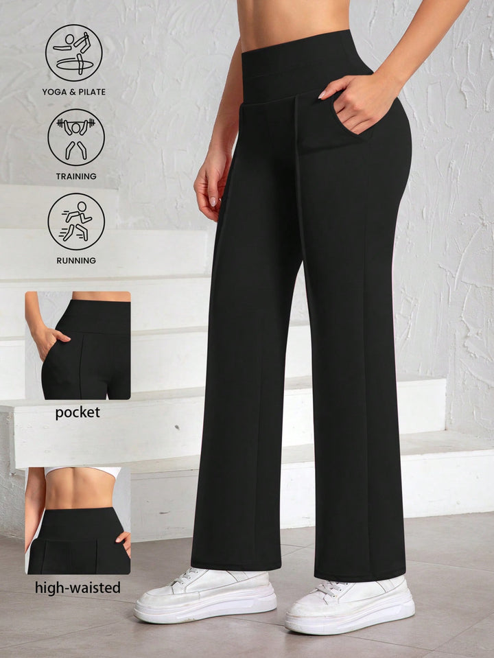 Pantaloni SHEIN, negru
