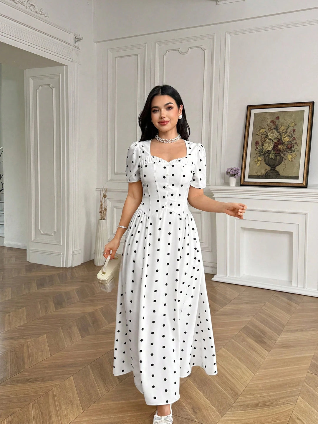 Rochie maxi SHEIN, mix culori