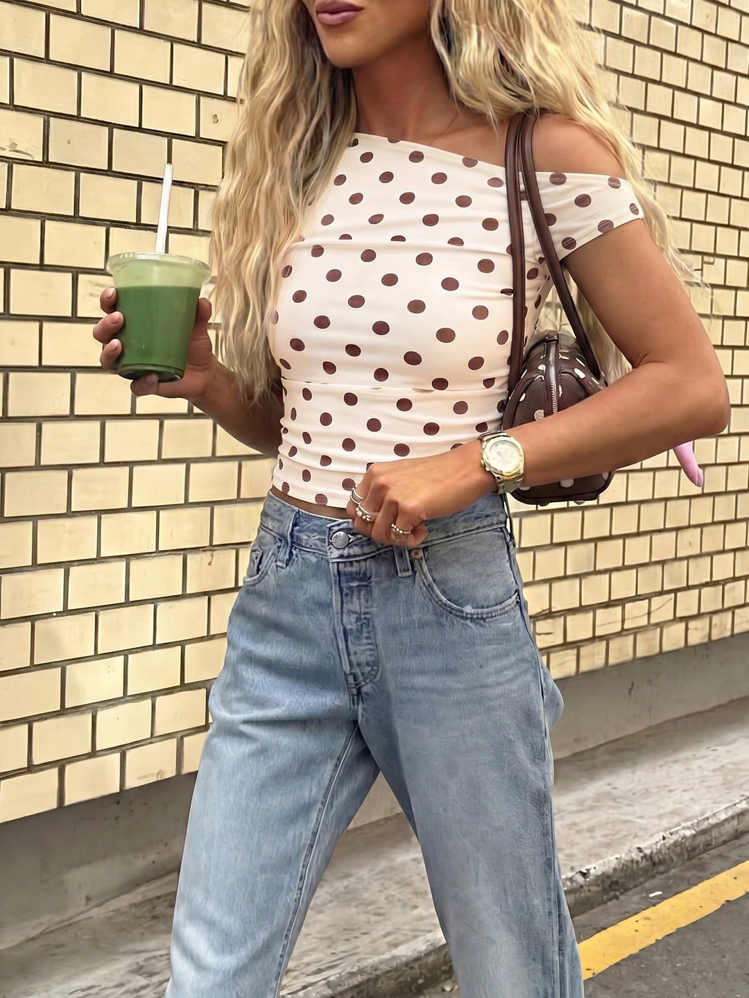 Top SHEIN, alb