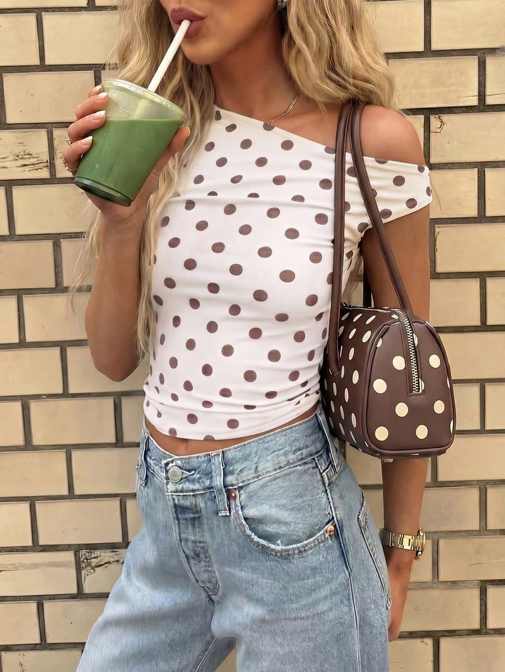 Top SHEIN, alb