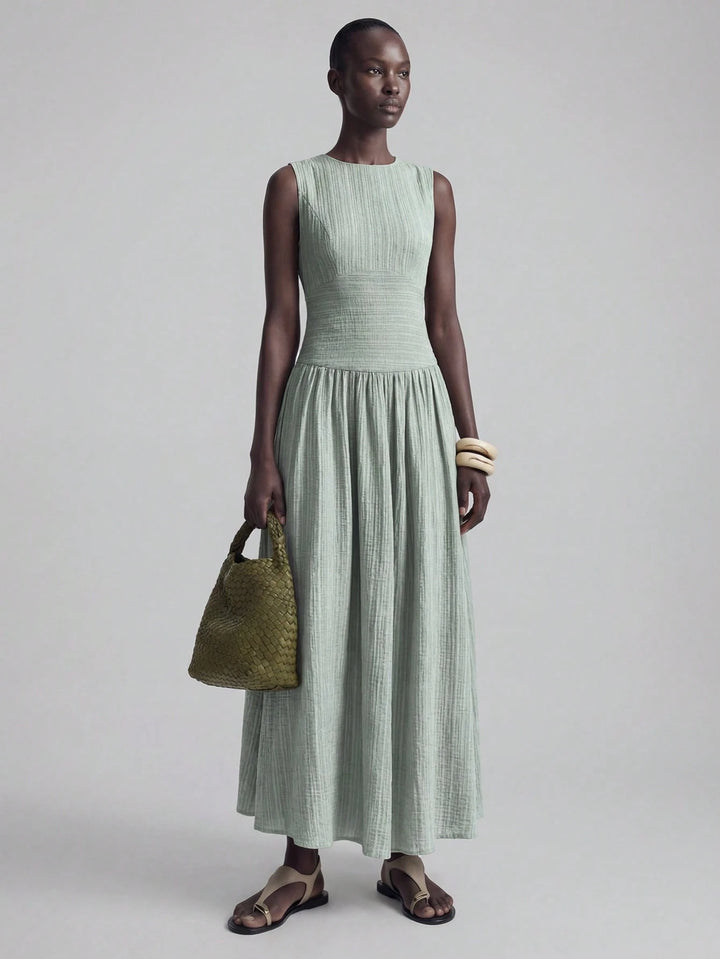 Rochie maxi SHEIN, verde