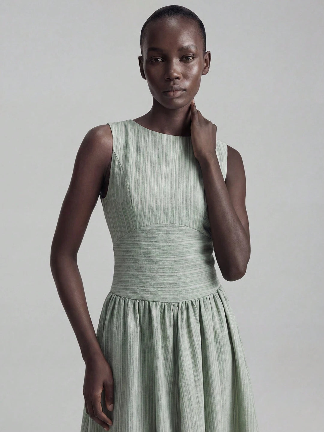 Rochie maxi SHEIN, verde