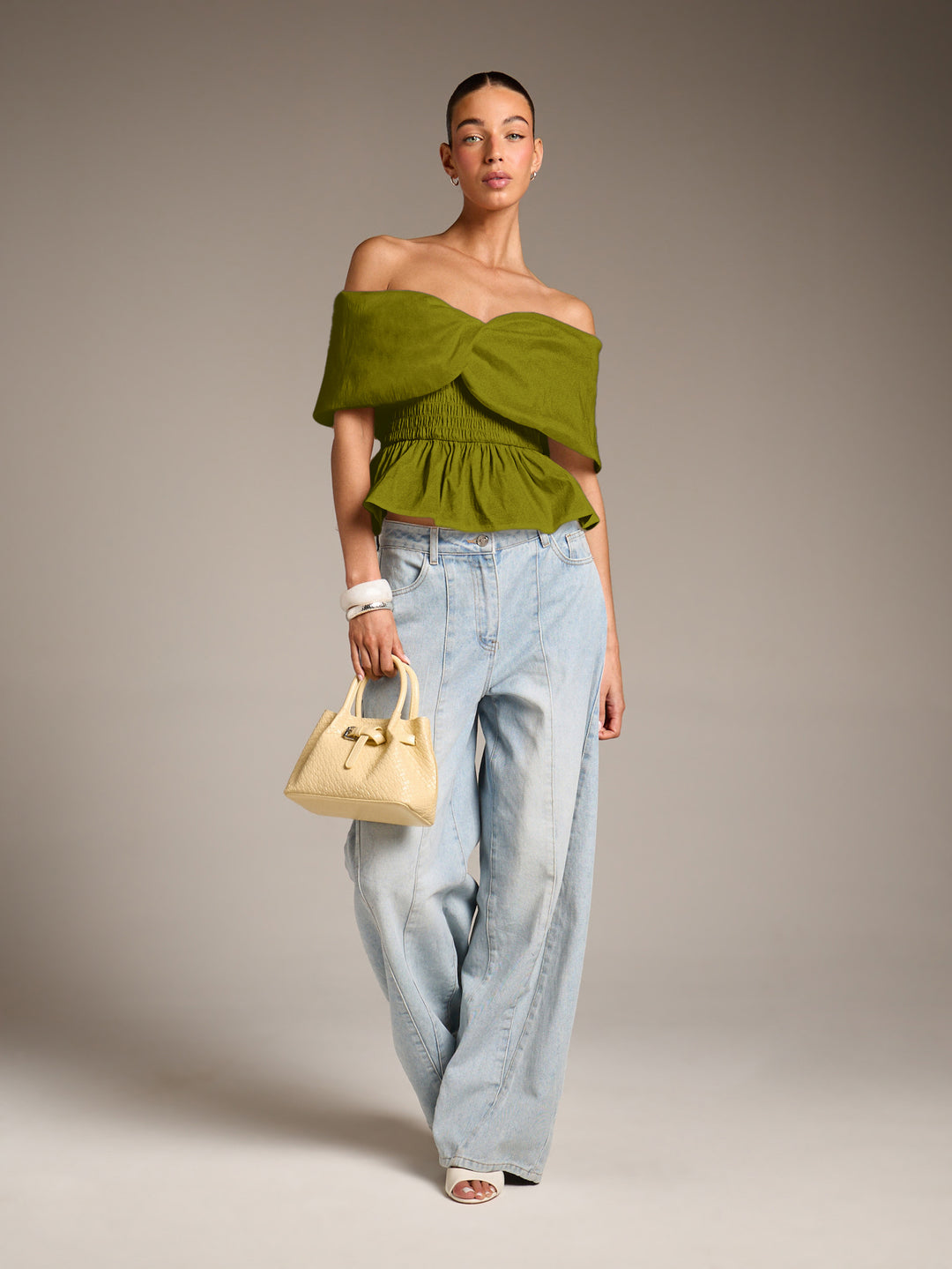 Top SHEIN, verde