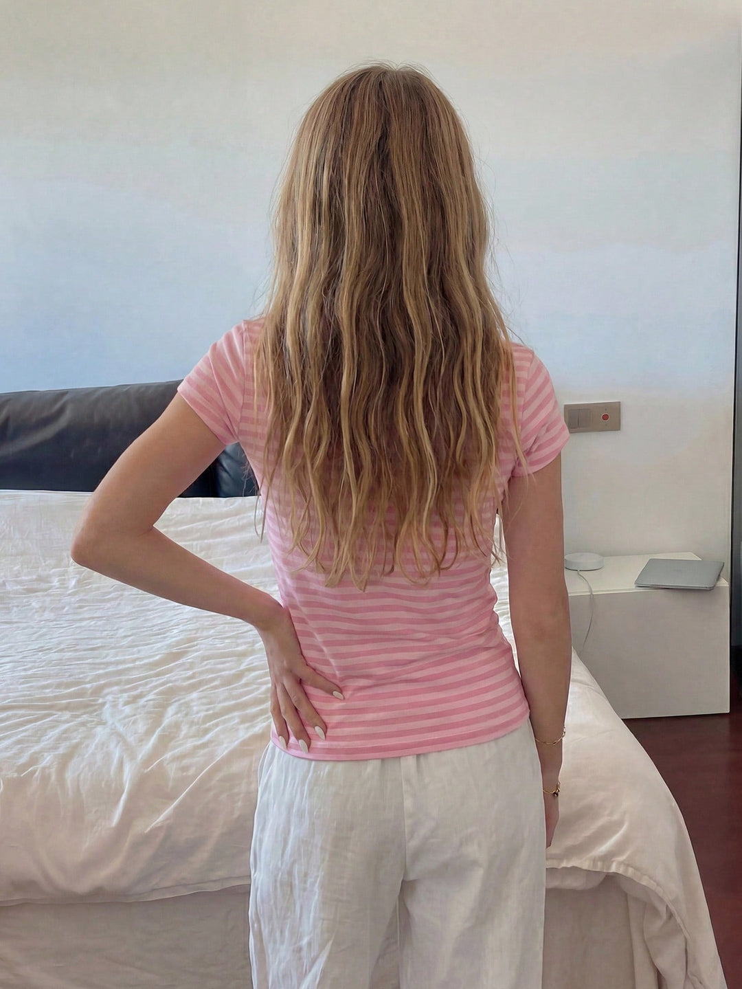 Tricou SHEIN, roz