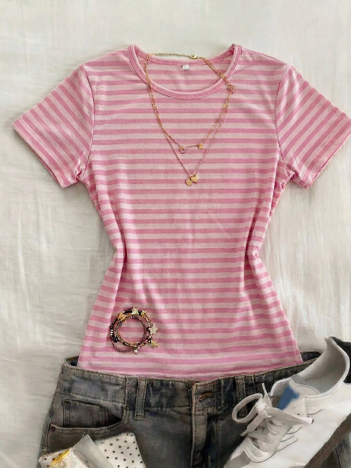 Tricou SHEIN, roz
