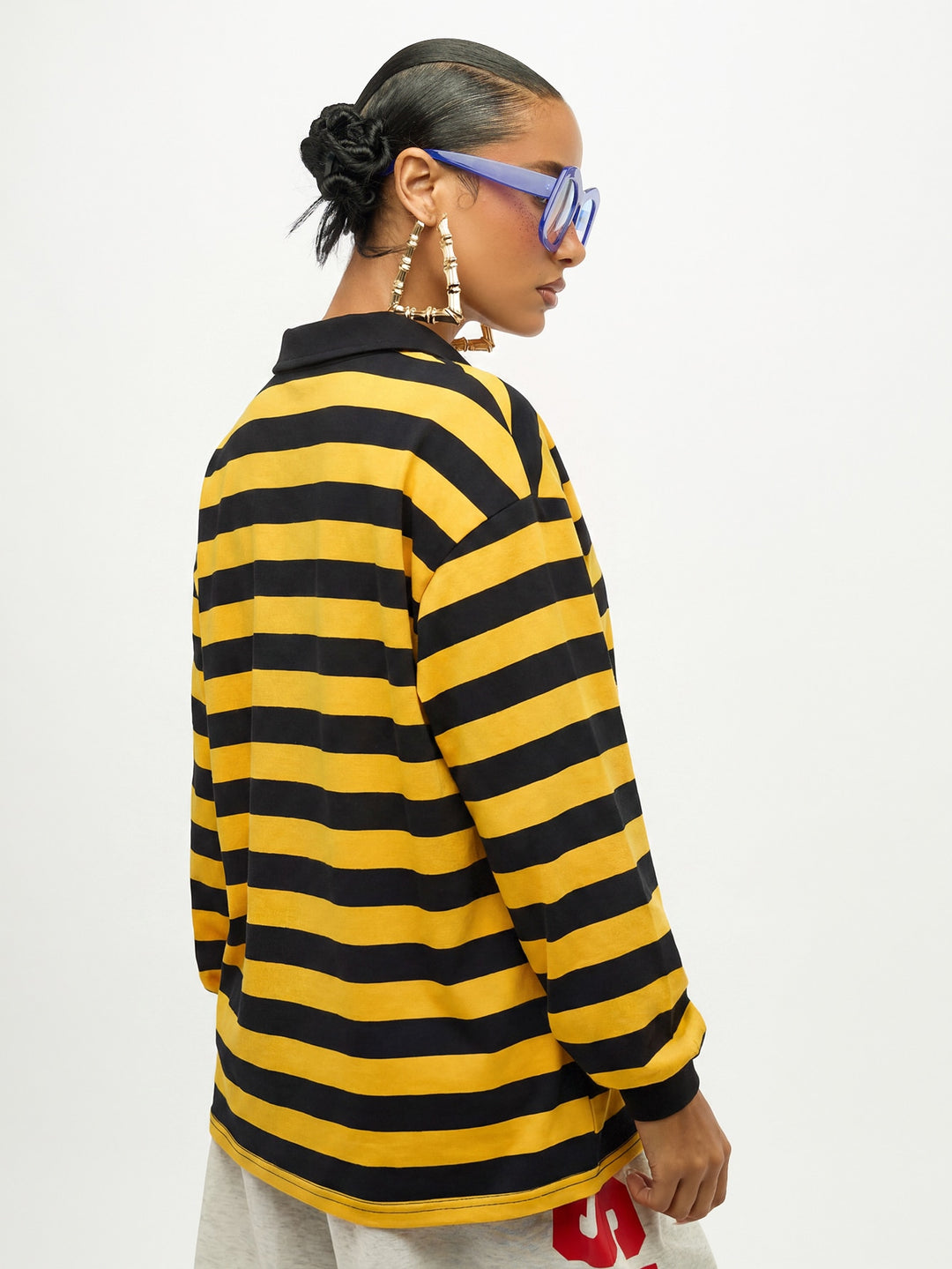 Top SHEIN, galben