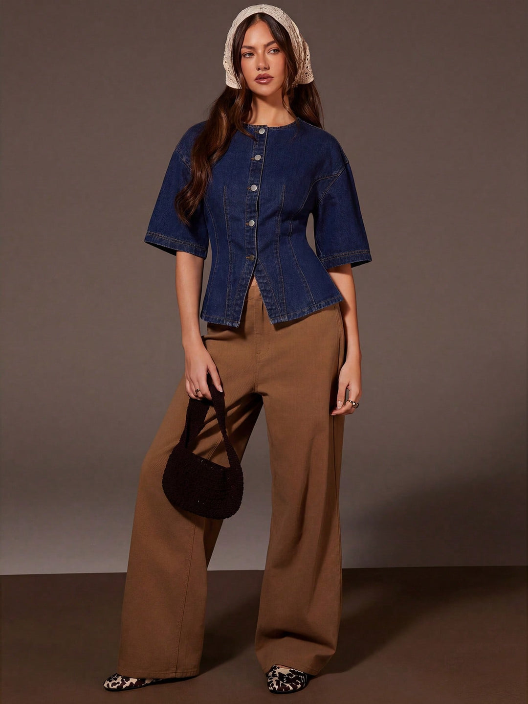 Top SHEIN, albastru