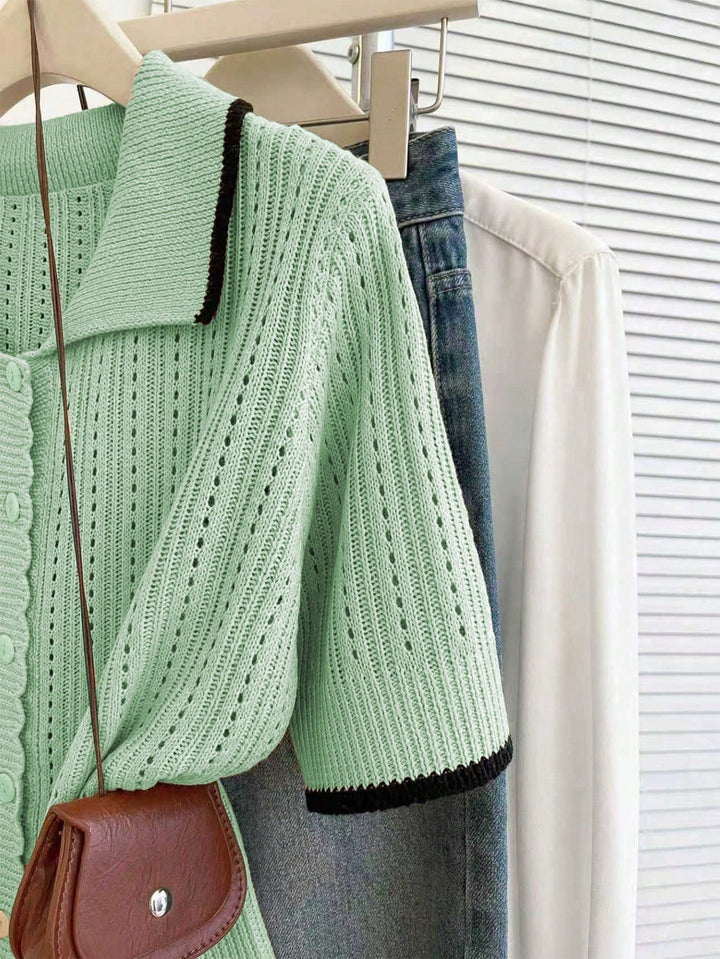 Cardigan SHEIN, verde