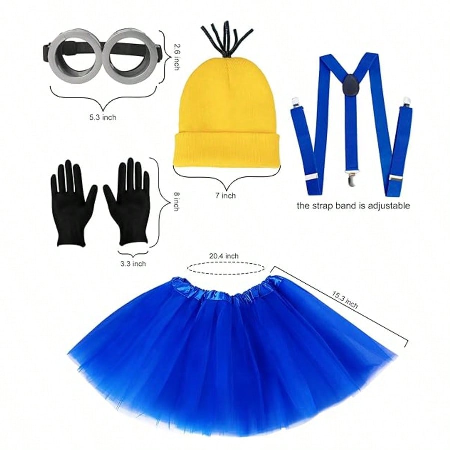 Set accesorii costum SHEIN, mix culori