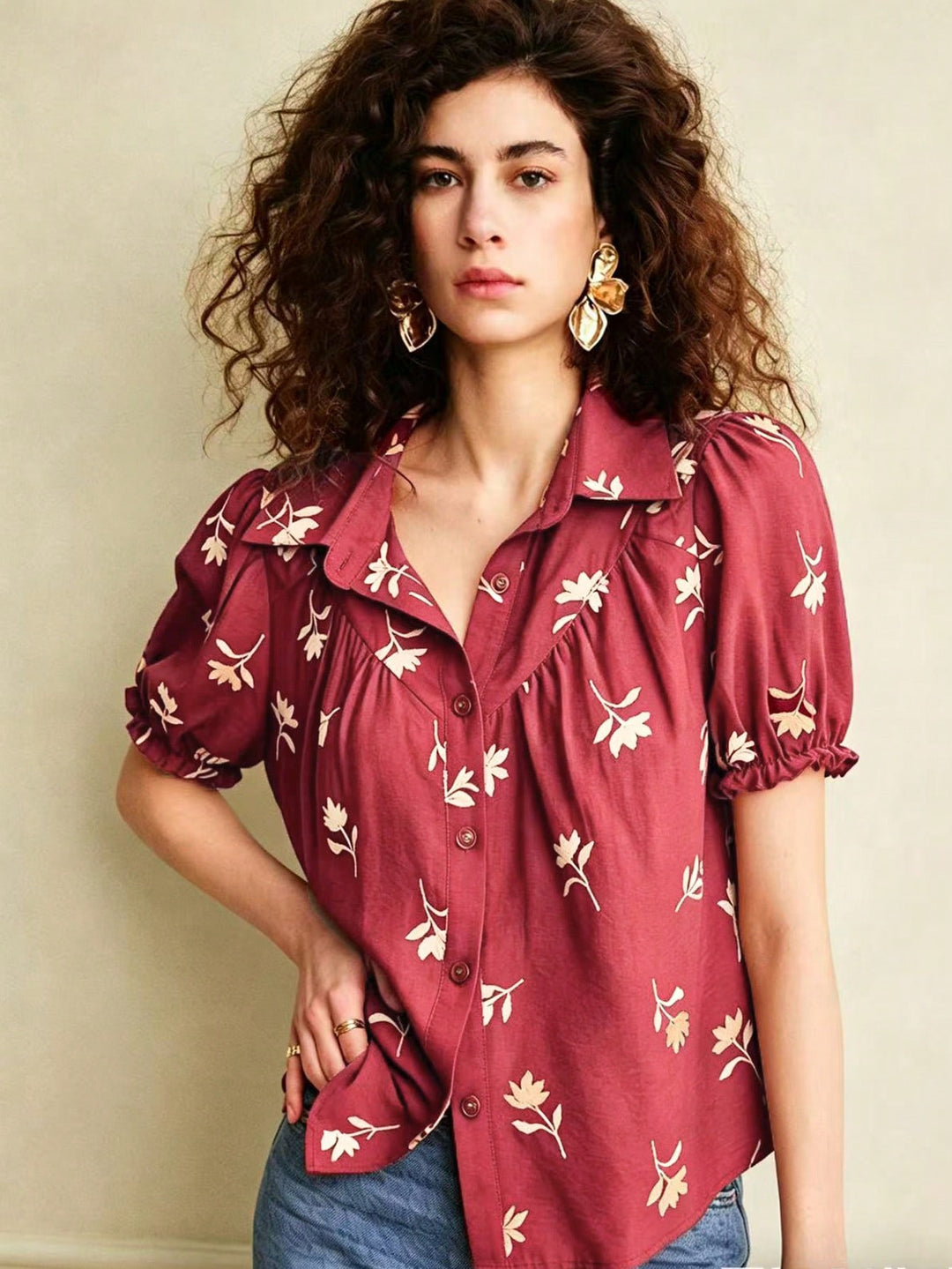 Bluza SHEIN, roșu