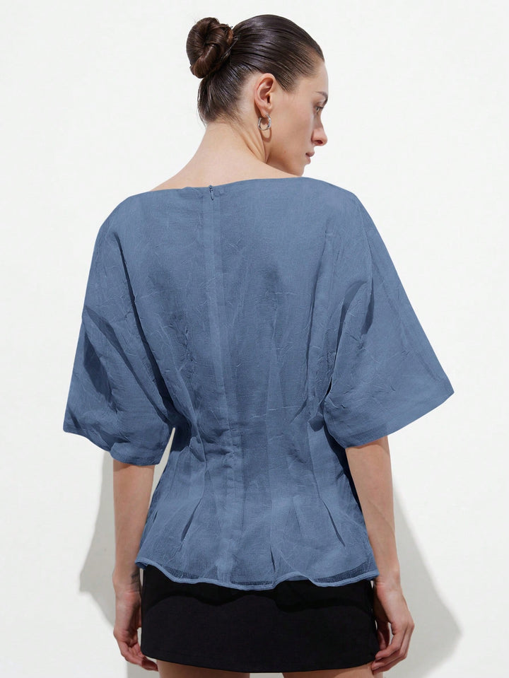 Bluza SHEIN, albastru