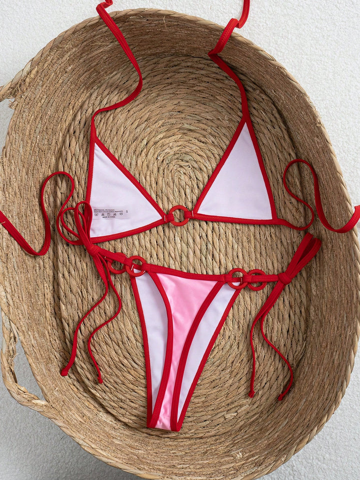 Set bikini SHEIN, mix culori