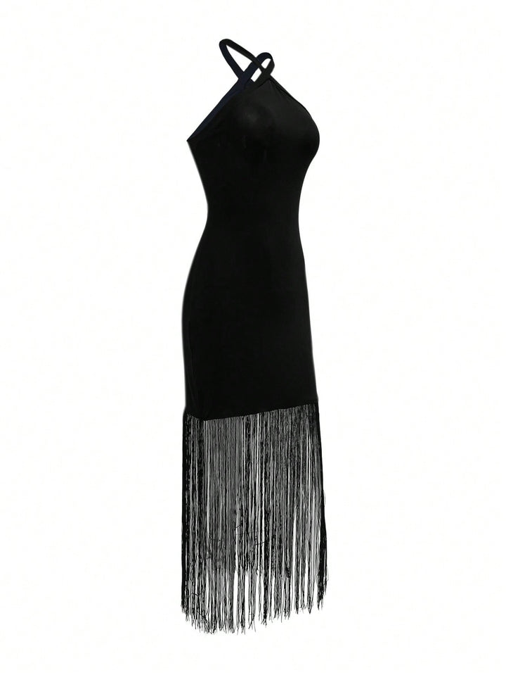 Rochie maxi SHEIN, negru