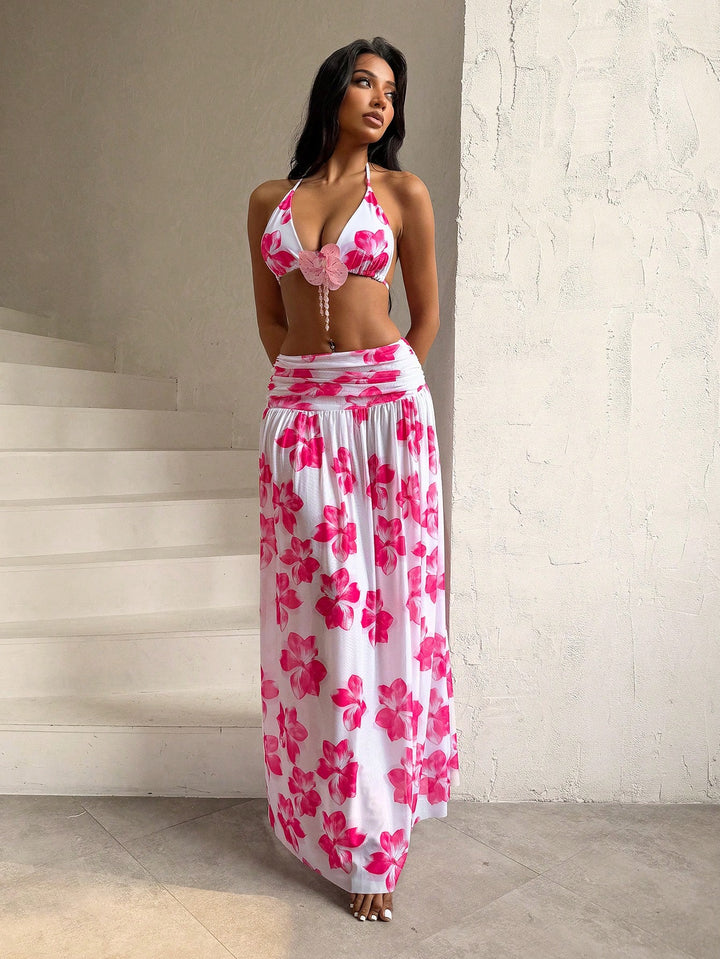 Set bikini SHEIN, mix culori