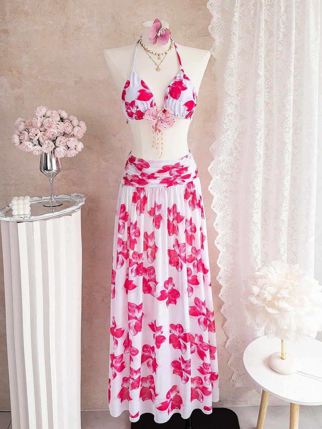 Set bikini SHEIN, mix culori