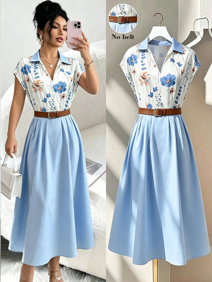 Rochie maxi SHEIN, mix culori