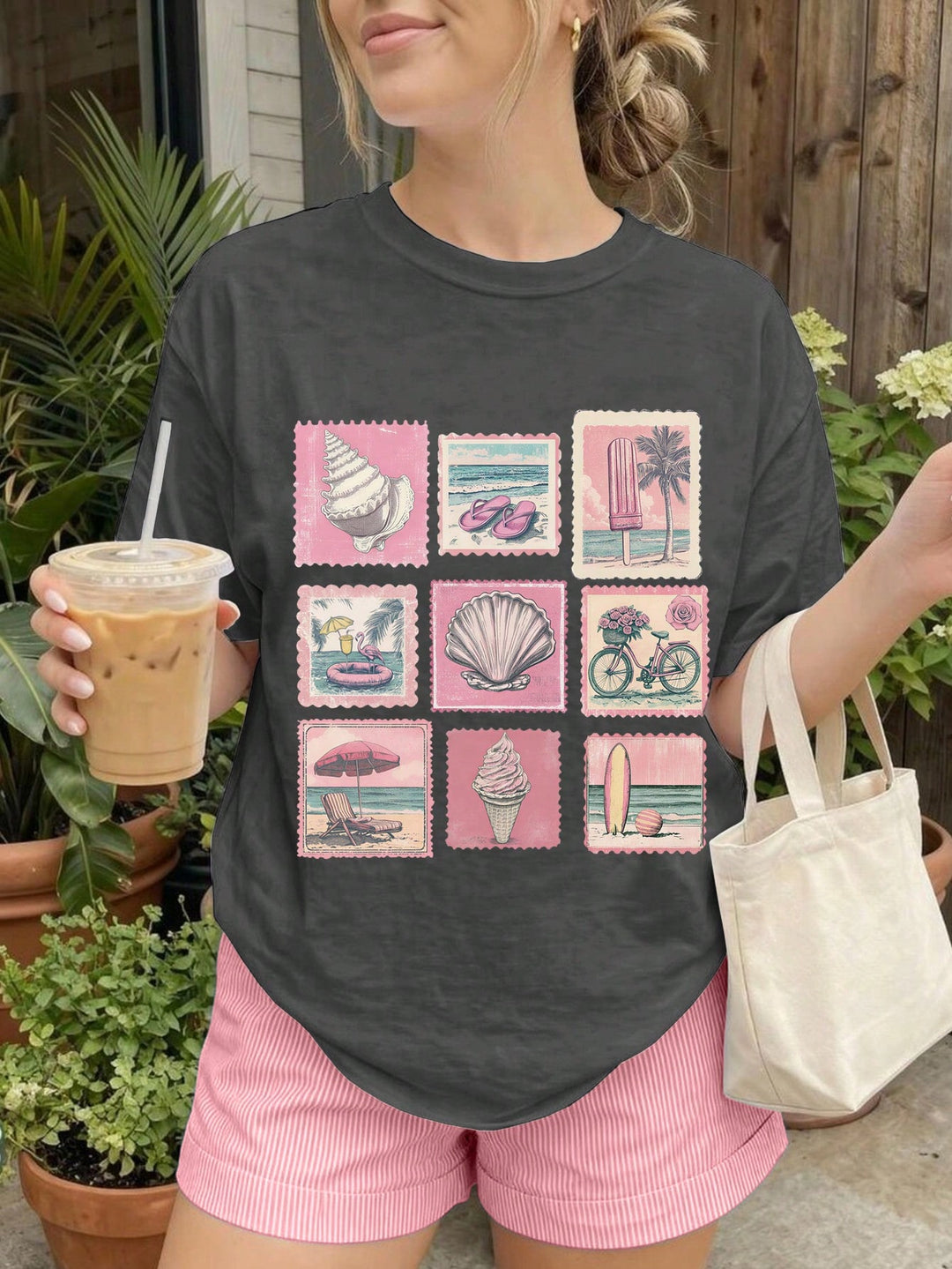 Tricou SHEIN, gri