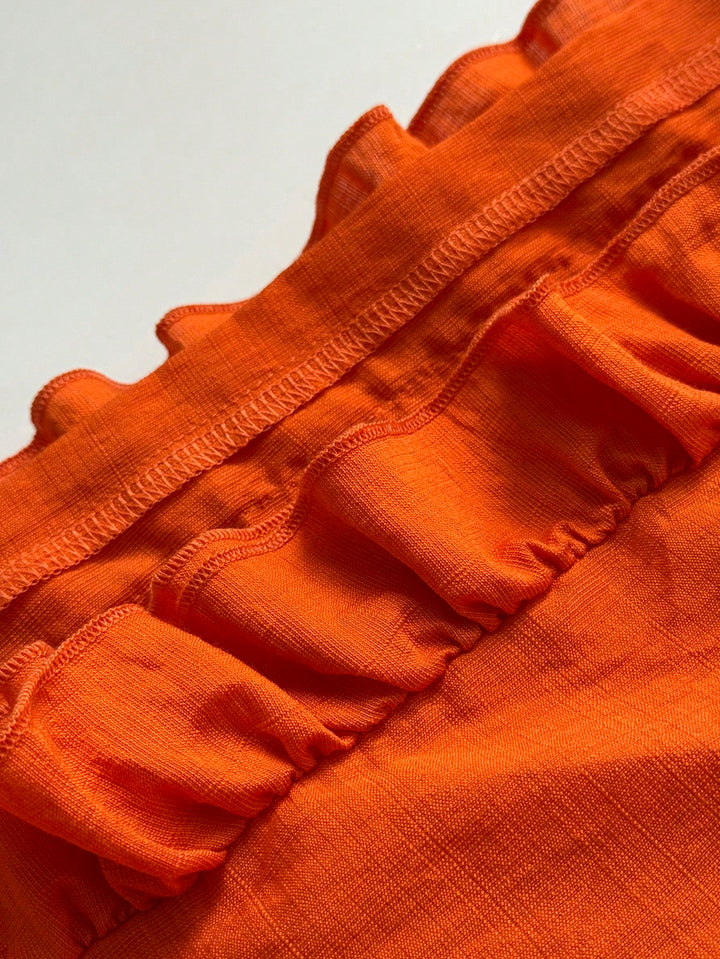 Pantaloni SHEIN, portocaliu